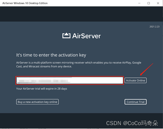 Airserver third party projection software v7.3.0 Chinese Version (airplay terminal utility)