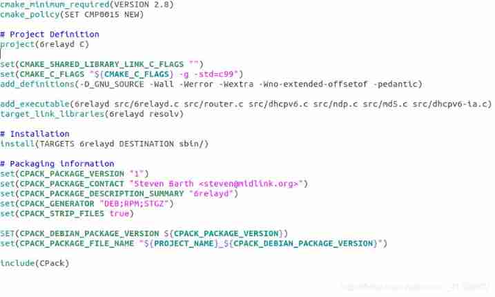 Compile 6relayd using the cross compiler