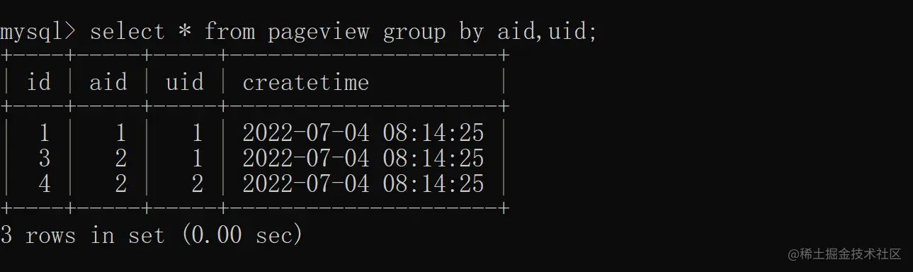 Interview assault 63: how to remove duplication in MySQL?