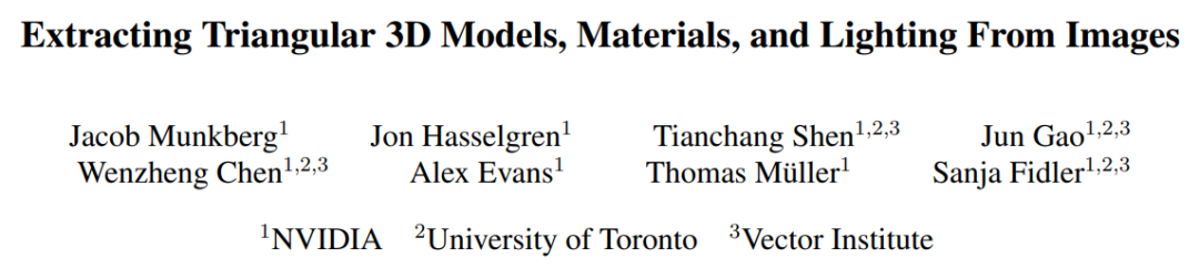 NVIDIA's CVPR 2022 oral is on fire! 2D images become realistic 3D objects in seconds! Here comes the virtual jazz band!