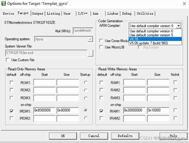 New project template of punctual atom F103 based on firmware library