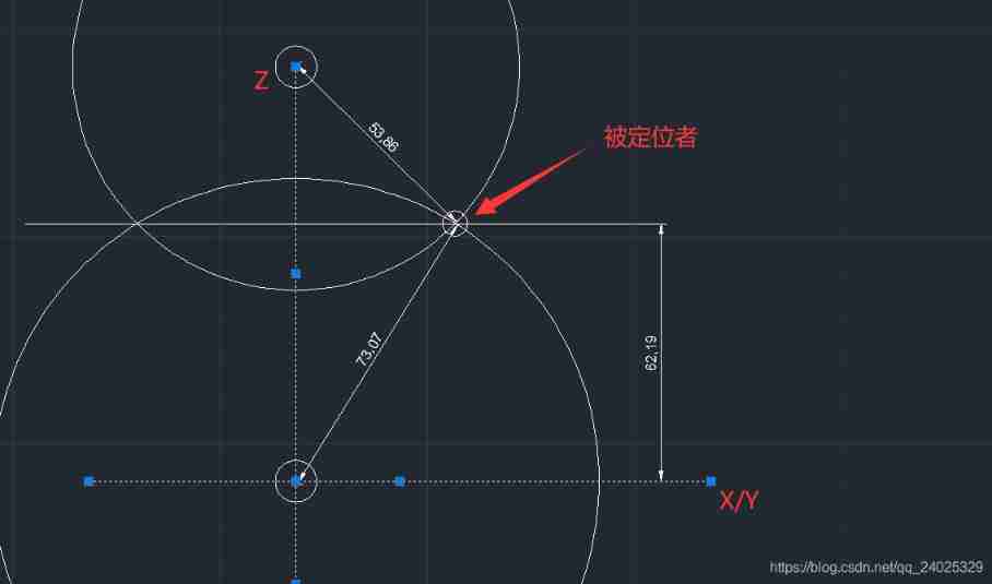 Optimized three-dimensional space positioning method and its fast implementation in C language