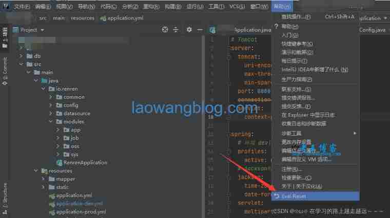 IDE Eval reset unlimited trial reset
