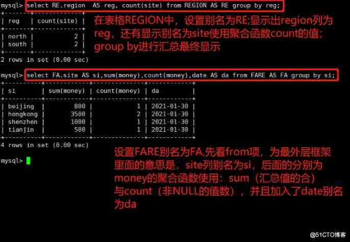 MySQL database SQL High level use of statements （ One ）_ Field _31