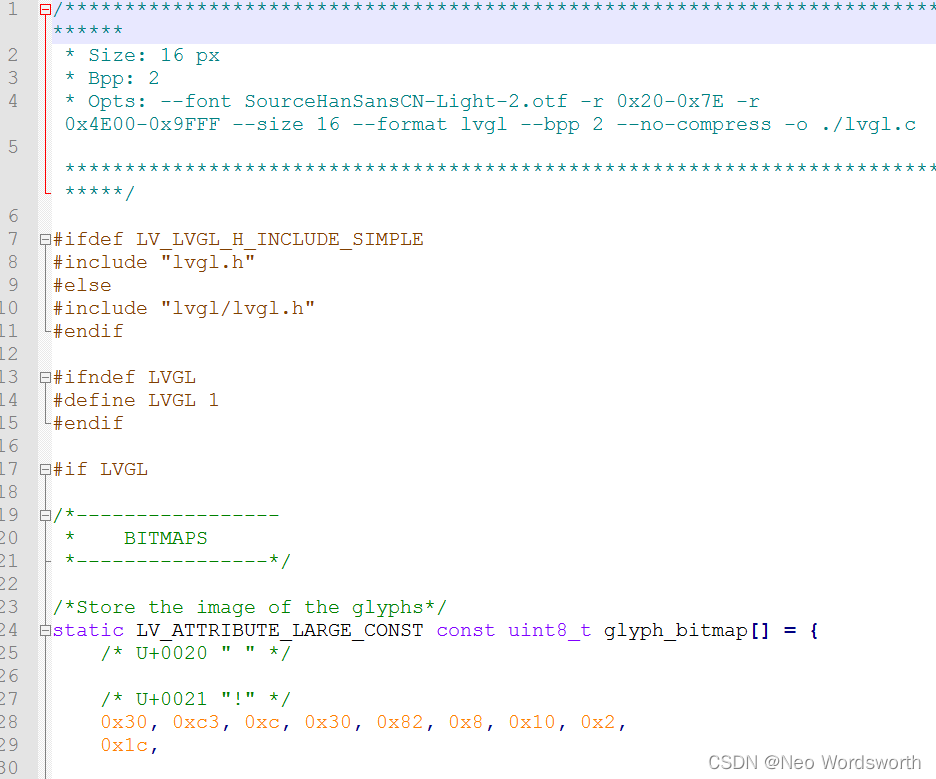 lv_ font_ Conv offline conversion