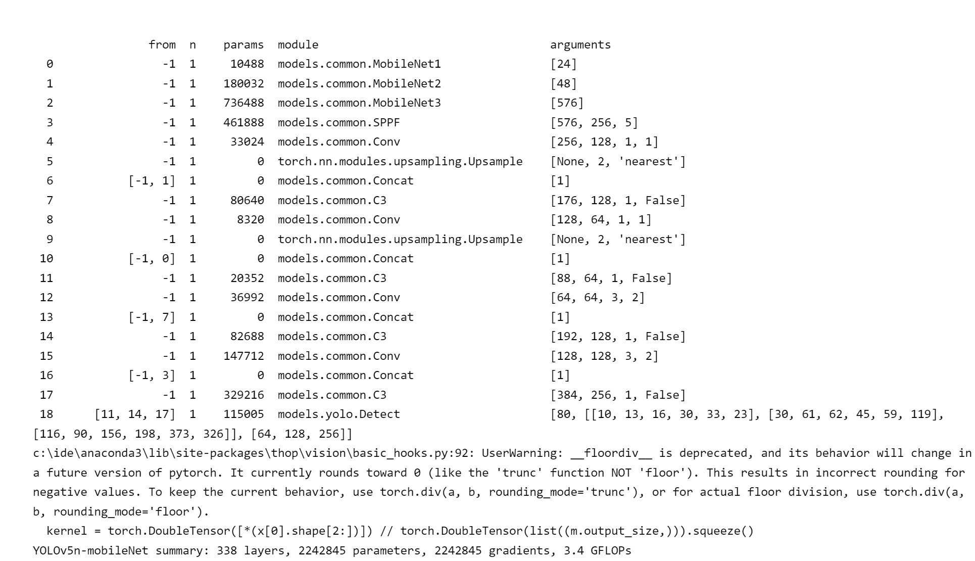 Yolov5 network modification tutorial (modify the backbone to efficientnet, mobilenet3, regnet, etc.)