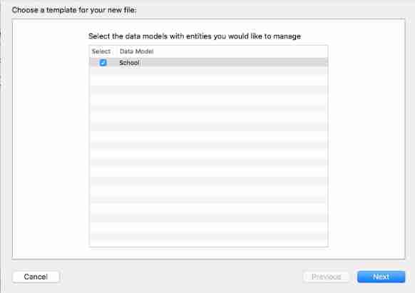  Select the model file 