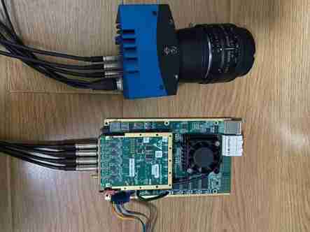 Image acquisition and playback of coaxpress high speed camera based on pxie interface