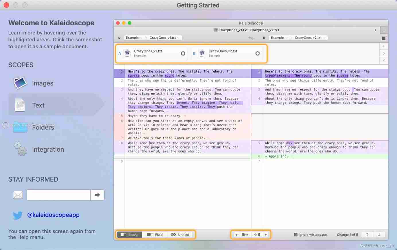 File and image comparison tool kaleidoscope latest download