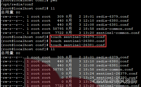 Redis master-slave and sentinel master-slave switchover are built step by step