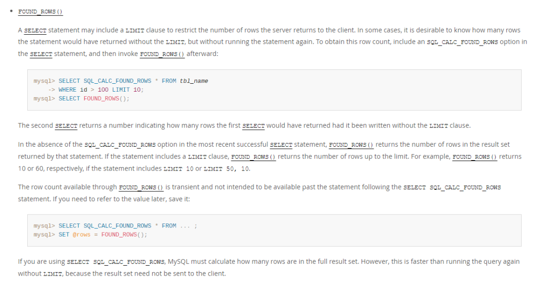 Xiaobai learns MySQL - Statistical 'opportunism'