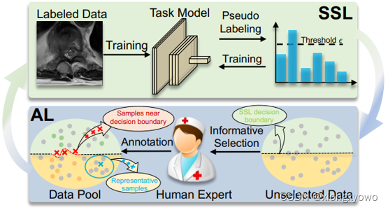 [paper reading] boostmis: boosting medical image semi supervised learning with adaptive pseudolabeling