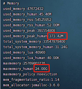 Redis exceeds the maximum memory error oom command not allowed when used memory & gt; ' maxmemory'