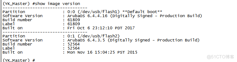 Aruba Learning notes 06- Wireless control AC Basic configuration (CLI)_CLI Sign in 、 Controller foundation 、 The network configuration _04