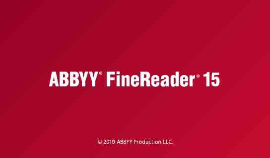 Abbyy finereader 15 adds editing page layout function