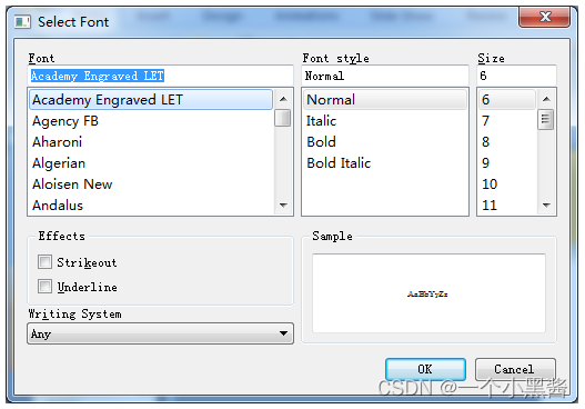 QT learning 21 standard dialog box in QT (Part 2)