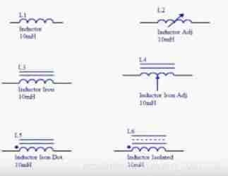  inductance PCB Schematic representation 