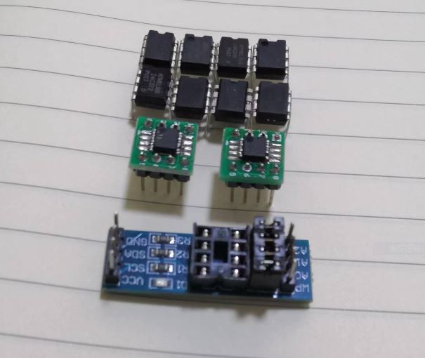 X24cxx series EEPROM chip C language universal reading and writing program