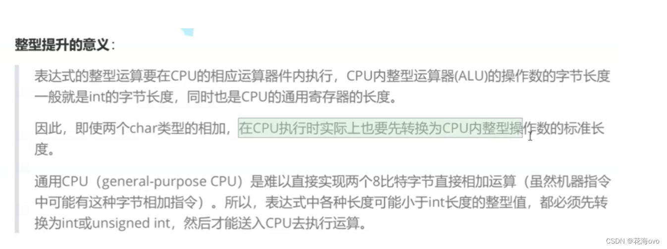 Integer promotion and size side byte order