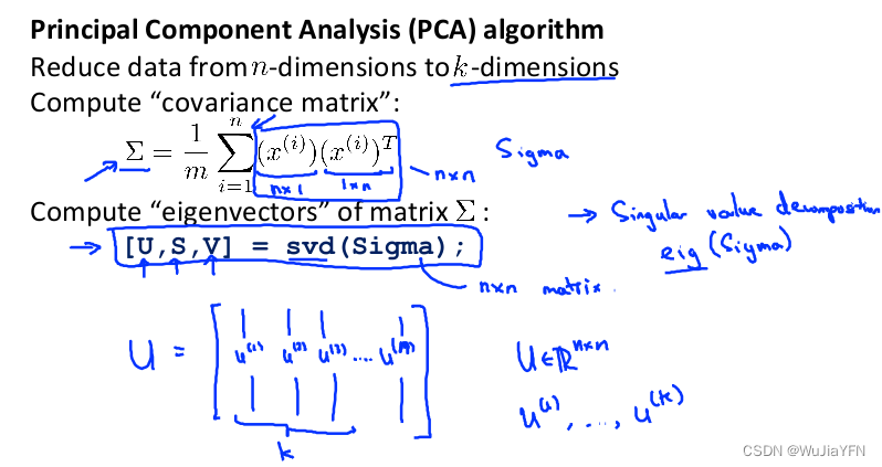 27. Dimensionality reduction