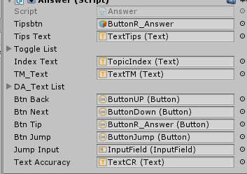 Still developing games with unity? Then you're out. Try unity to build an answer system