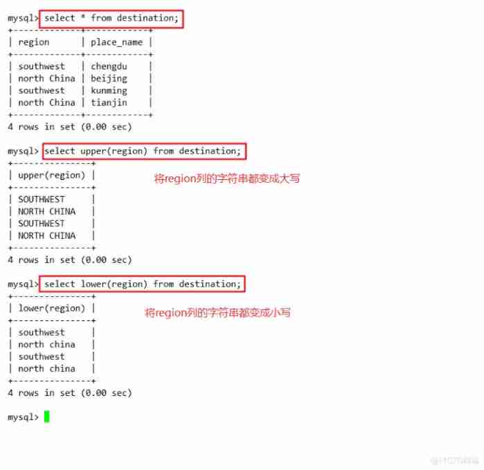  database ——MySQL senior SQL sentence （ One ）_ Table name _20