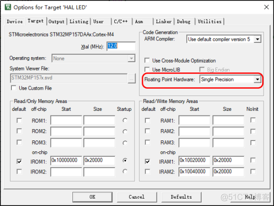 《STM32MP1 M4裸机CubeIDE开发指南》第六章 STM32Cube固件包_链接脚本_17