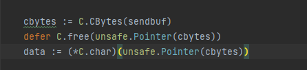 Develop those things: go plus c.free to free memory, and what are the reasons for compilation errors?