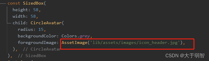 Flutter 使用本地图片
