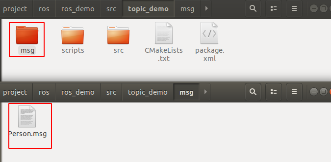 ROS 笔记(06)— 话题消息的定义和使用