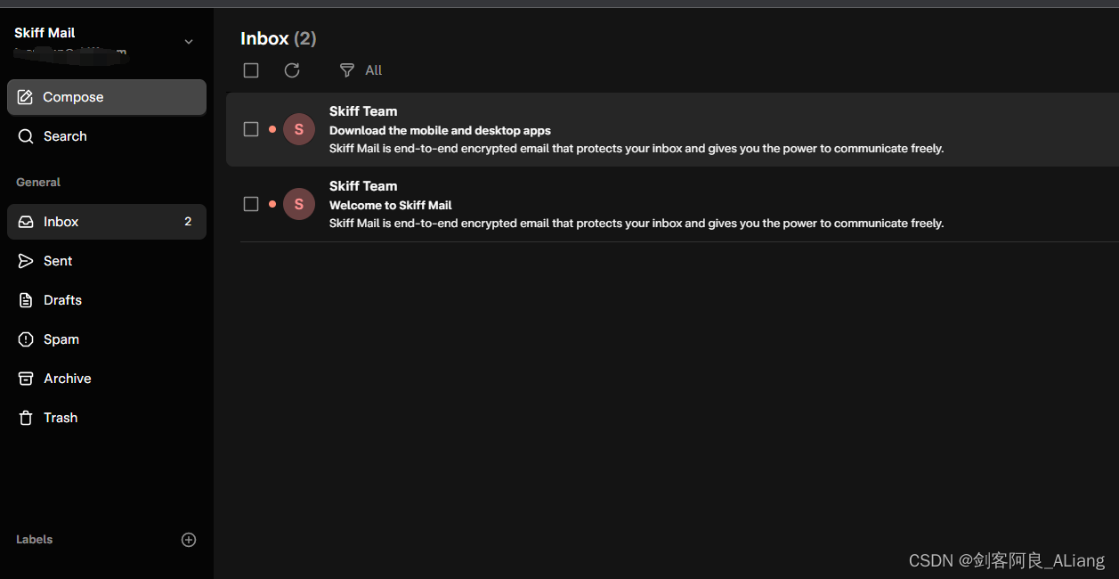 An IPFs enabled email - skiff