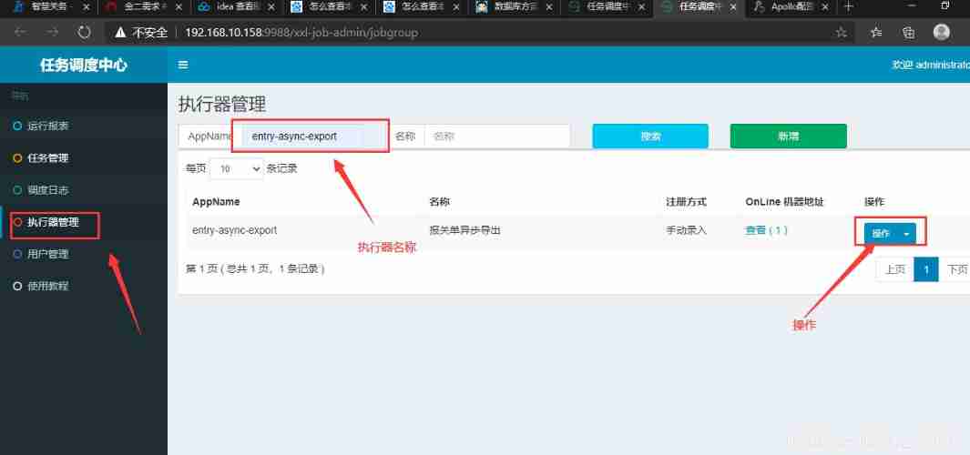 XXL task executor calls local project