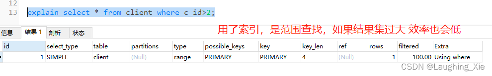 Explain详解与实践