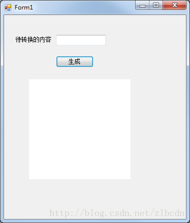 WinForm uses zxing to generate QR code