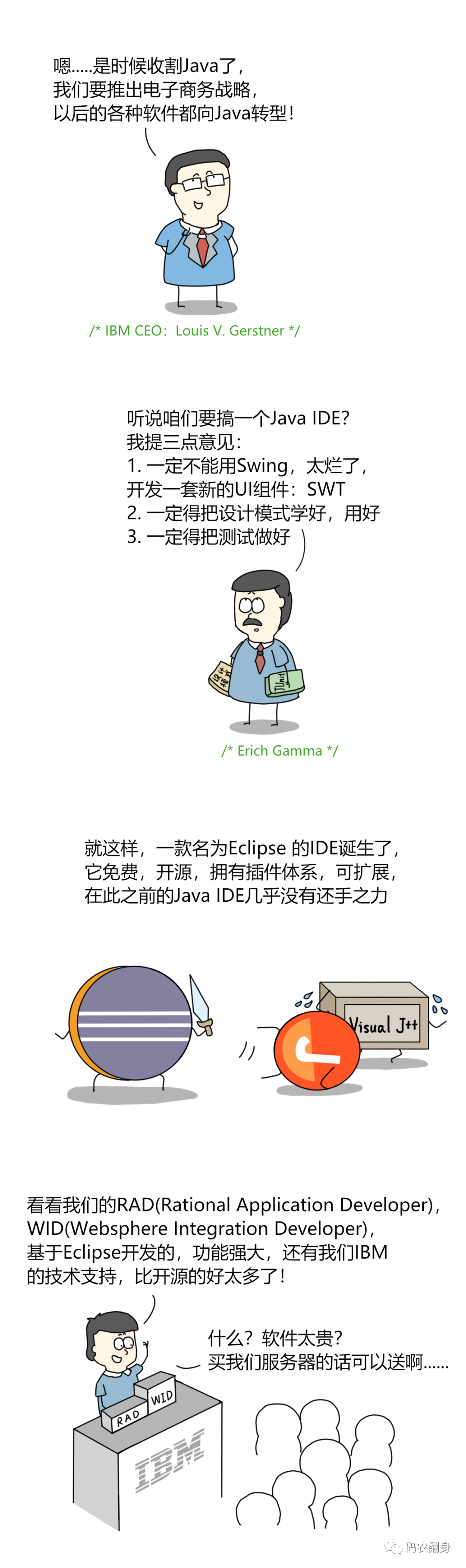 漫画 | 宇宙第一 IDE 到底是谁？