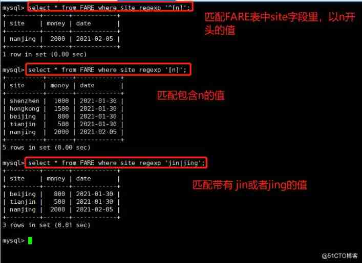 MySQL database SQL High level use of statements （ Two ）_ stored procedure _09