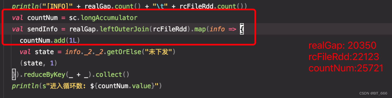 Spark - LeftOuterJoin 结果条数与左表条数不一致