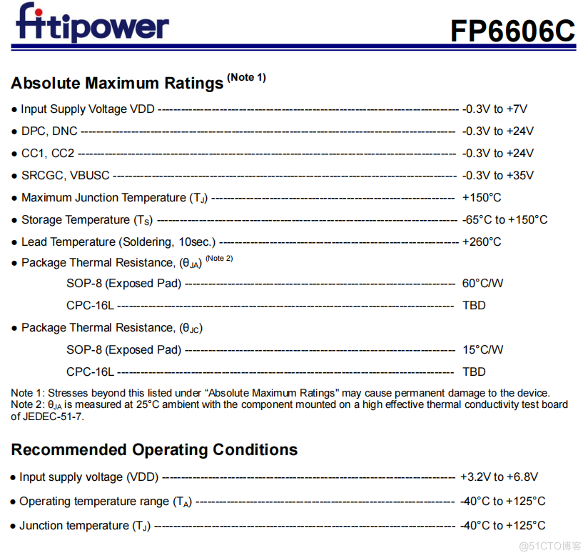 FP6606CLP5 SOP-8 USB Type-C和PD充电控制器_FP6606CLP5_04