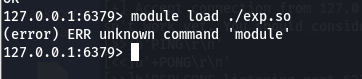 Is redis'module'not an internal or external command?