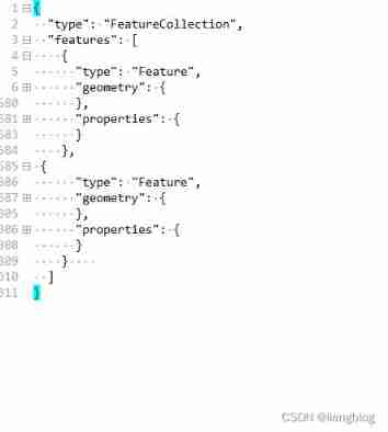 How does geojson data merge the boundaries of regions?