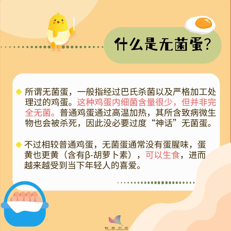  食品安全 | 无菌蛋真的完全无菌吗？ 