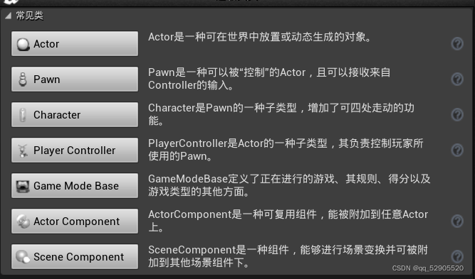 UE4: what is the gameplay framework