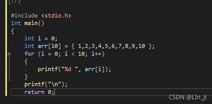 Knowledge of initial C language 2.0