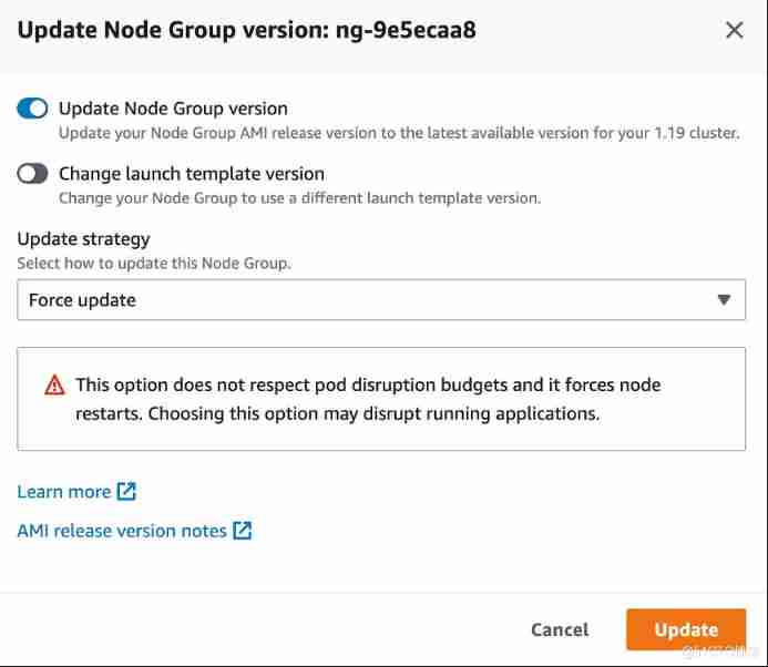 AWS EKS Detailed upgrade process _AWS_09