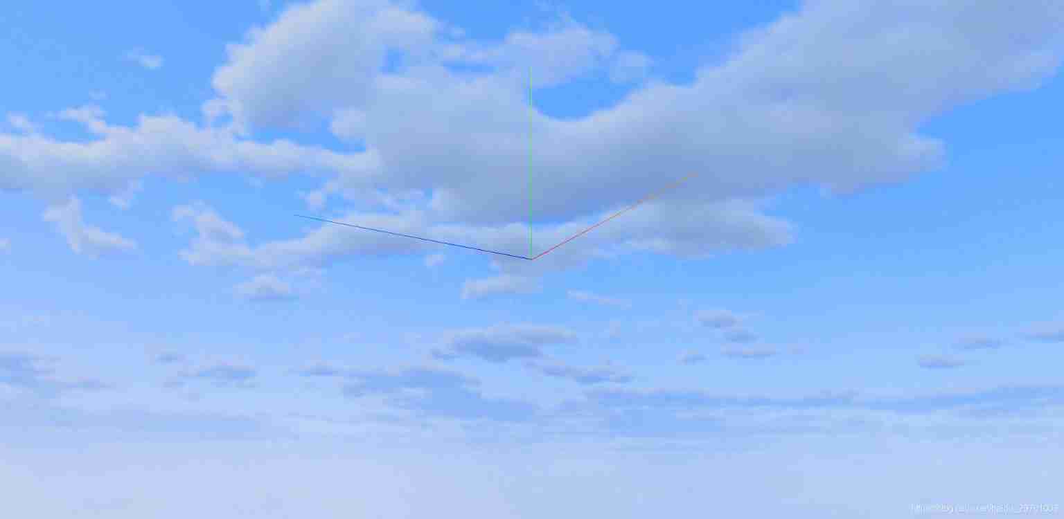 Threejs realizes sky box, panoramic scene, ground grass