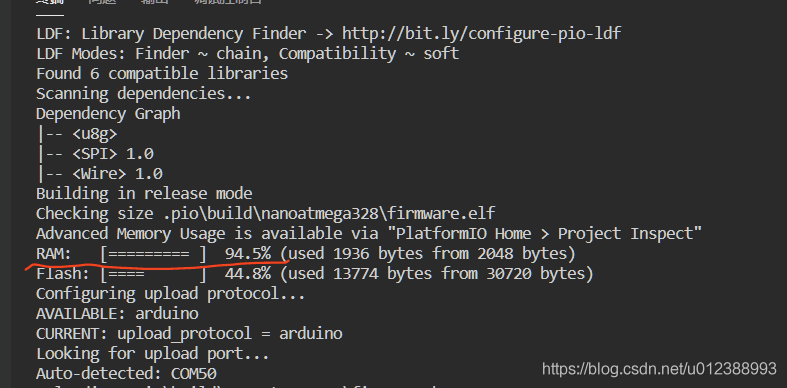 Solve the problem that only one line of text is displayed or not displayed in u8glib
