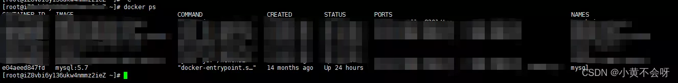 Dockermysql modifies the root account password and grants permissions