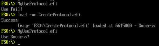 UEFI development learning 6 - creation of protocol