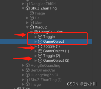 Unity uses ugui to set a simple multi-level horizontal drop-down menu (no code required)