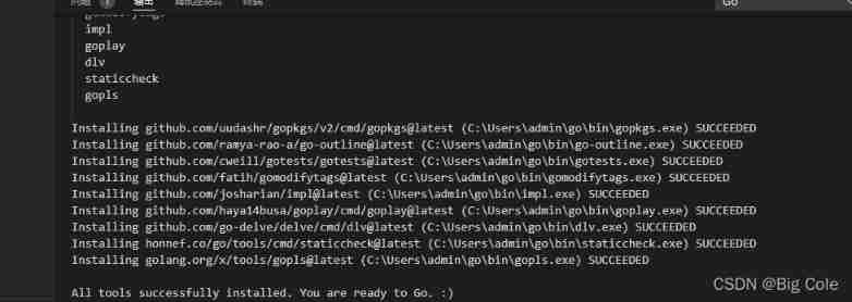 Vscode reports an error according to the go plug-in go get connectex: a connection attempt failed because the connected party did not pro